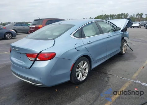 2015 Chrysler 200 Limited z USA, uszkodzony, nr VIN 1C3CCCAB3FN626860